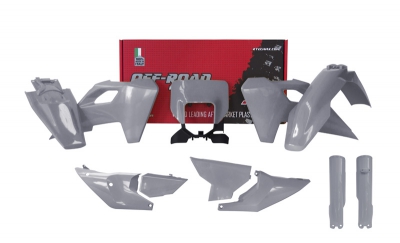 Rtech Plastic kit Husqvarna TE/FE 24- OEM grey