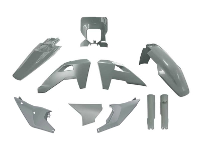 Rtech Plastik komplett kit für Husqvarna TE/FE 26- Grau 8tlg.