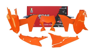 Rtech Plastikkit für KTM EXC 24- Orange 6-teilig