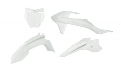 Rtech Plastic kit  KTM SX 50 16-23, SX-E3/5 -24 white 4 pcs.