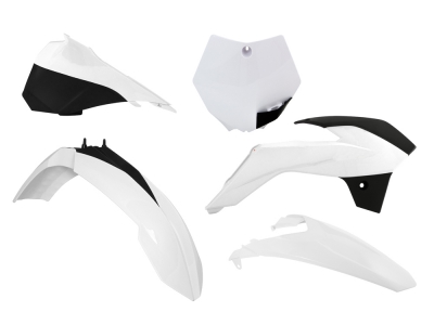 Rtech Plastic kit KTM SX 85 13-17 white 5pcs
