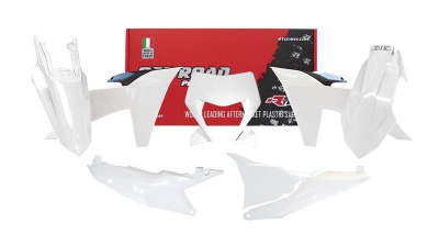 Rtech Plastikkit für KTM EXC 24- Weiß 6-teilig