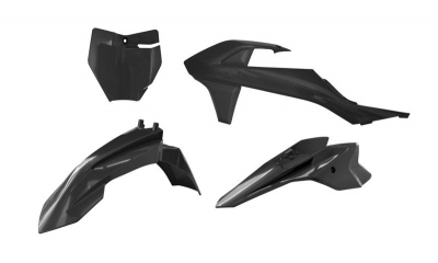 Rtech Plastic kit  KTM SX 50 16-23, SX-E3/5 -24 black 4 pcs.