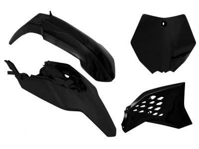 Rtech Plastic kit KTM SX 65 09-11 black