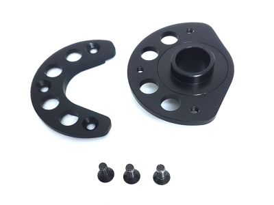 Rtech Bremsscheibenschutz Montage Kit Kawasaki KX 250f 450f 2006- Schwarz