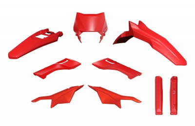 Rtech Factory Plastik Kit für SUR-RON Ultra Bee Rot