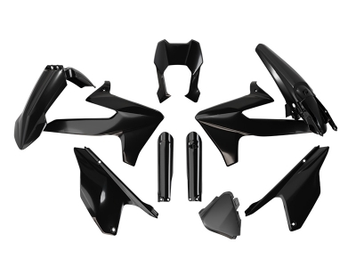 Rtech Komplett Kit für Triumph TF 250-E/450-E 25- Schwarz 7-teilig