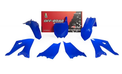 Plastic kit Yamaha YZ 125/250 2022- blue 5 tlg.