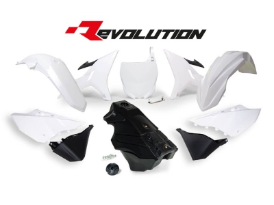 REVOLUTION KIT YZ 125-250 02-21 / WR 250 16- Withe  incl. Tank