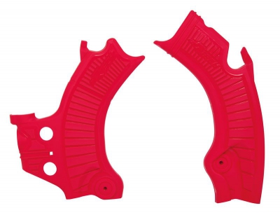 Rtech grip frame protectors Honda CRF 450 21-, 250 22- red