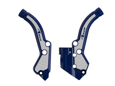 Rtech Grip Rahmenschützer für Husqvarna TC 50 24- Blau/Weiß