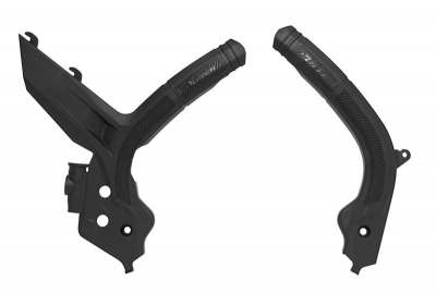 Rtech grip frame protectors KTM SX/F 19-22, EXC 20-23 black