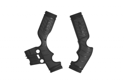 Rtech grip frame protectors KTM SX 65 16-24, Husqvarna TC 65 17-24, GasGas MC 65 21- black