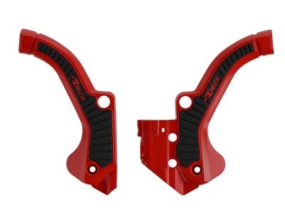 Rtech Grip Rahmenschützer für GasGas MC 65 24- Rot/Schwarz