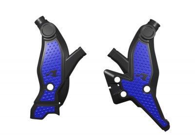 Rtech grip frame protectors Yamaha Tenerè 700 2019-2024 black/blue
