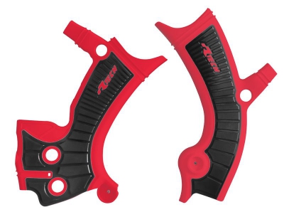 Rtech grip frame protectors Yamaha/Fantic XXF 450 21-22, 250 21-23, XEF 450 21-23, 250 21-23 red/black