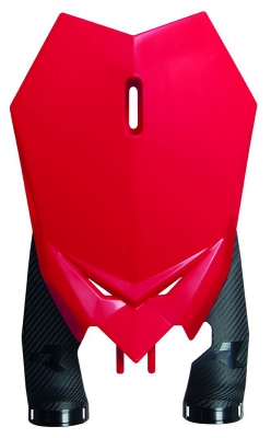 Rtech Factory Front Numberplate BETA RR 20- red