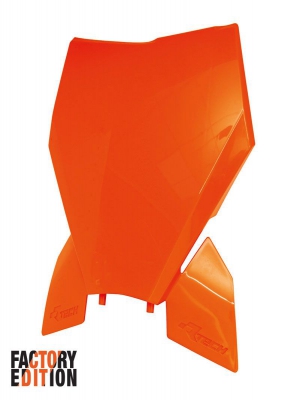 Factory numberplatel front KTM SX/F 23- fluo orange