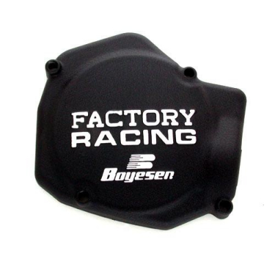 Boyesen Factory Ignition Cover Honda CR 125 88-04 black