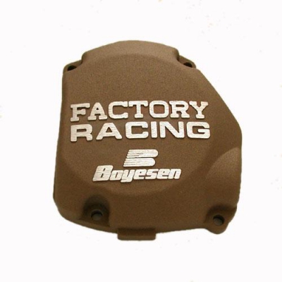 Boyesen Factory Ignition Cover Suzuki RM 125 98-08 magnesium