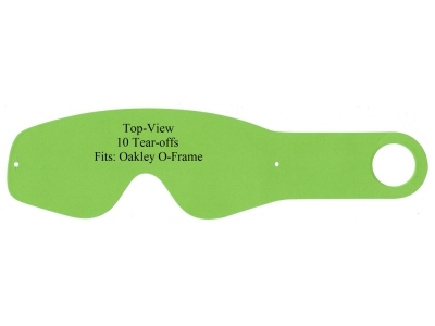 Abreißscheiben 10er Pack Oakley 2000/O-Frame