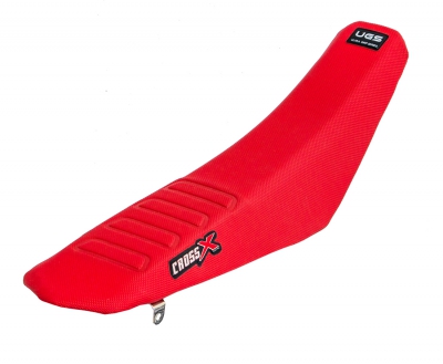 CrossX seat cover UGS-WAVE Honda CRF 450 21-, 250 22- red