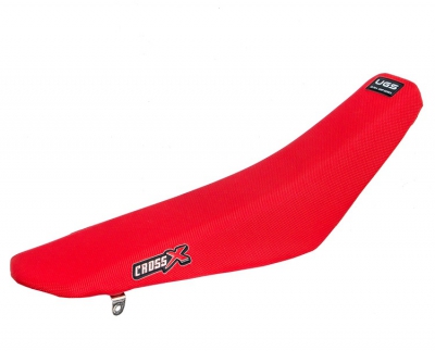 CrossX seat cover UGS Fantic XXF 250 21-23, 450 21-22, XEF 250 21-23, 450 21-23 red including cover for Gas Cap.