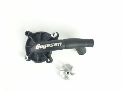 Boyesen SUPERCOOLER water pump cover and impeller kits Honda CRF 250 18- black