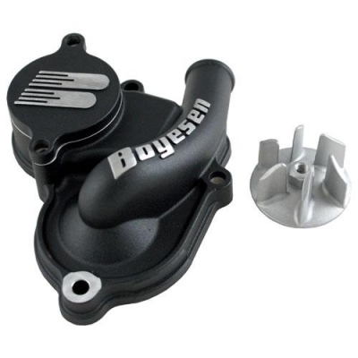Boyesen SUPERCOOLER water pump cover and impeller kits Suzuki RM-Z 450 08-20 black