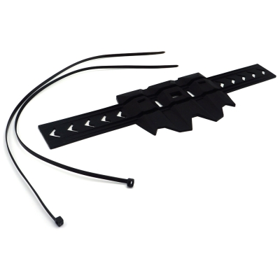 Motorrad Schalldämpferschutz Universal Silikon schwarz