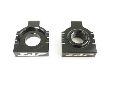 ZAP Achsenblöcke für KTM EXC 98-, SX(F) 98-12, HSQ 2014-, 20mm schwarz