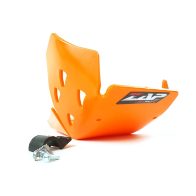 ZAP PE-HD Glide plate ENDURO KTM 4t EXCF 17- Orange