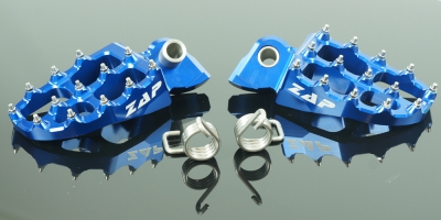 ZAP E-Peg foot pegs Yamaha, GasGas, KTM/HSQ -16, Fantic blue