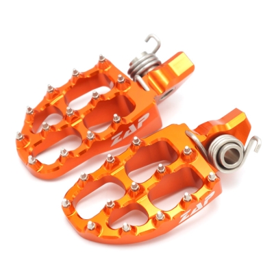 ZAP E-Peg Fußraste für KTM SX/F 16-22, EXC 17-23 Orange