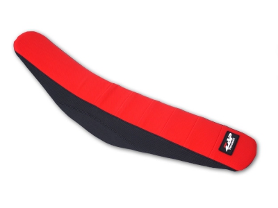 ZAP Factory-Grip seatcover CRF 450 450 13-16, 250 14-17 2-color Black/Red