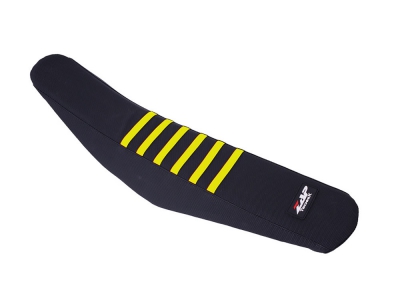 ZAP RIB-Grip seatcover RMZ 250 10-18 Black/Yellow
