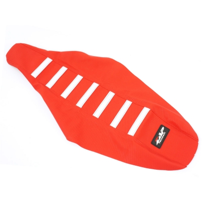 ZAP RIB-Grip seatcover CRF 450 13-16, 250 14-17  Red/White