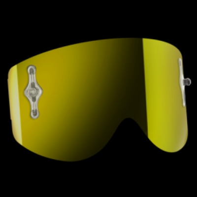 SCOTT Ersatzglas 80's Works Gelb Chrome afc