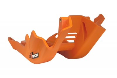 Rtech Plastic Engine Protector for KTM SX 125/150 23-, EXC 150 24- orange